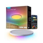 Govee 12" Rgbww + Rgbic Smart Ceiling Light, 12-INCH, Model H60A1, New-other. Fixed Price $39.00.