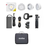 Godox ML100R Rgb Led Video Light (15 & 36 Lens Power Bank Holder Kit). Fixed Price $219.00.