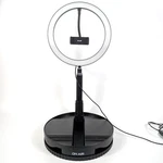 Tzumi On Air Halo Light Travel Pro 10" Led Ring Vlogging Stand 8072. Fixed Price $29.91.