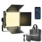 50W Led Photography Lighting With App Control & Stand Kit, 3200K-5600K Di.... Fixed Price $125.68.