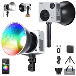 Neewer HB80C 80W Rgbww Led Light, Bowens Mount, 2500K-7500K, 72WH Battery. Fixed Price $179.99.