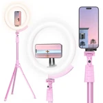 Ring Light Led Magnetic Holder 12IN 62IN Tripod Tiktok Youtube Makeup Pink. Fixed Price $67.35.