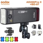Us Godox AD200PRO Ii 2.4G Ttl Hss Pocket Outdoor Flash LIGHT+BD-07 Barn Kit. Fixed Price $347.00.
