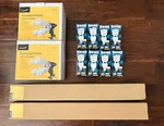 2NEW Impact 4 Socket Fluorescent Fixture W/6' Stand Bulbs Photography Studio. Fixed Price $34.98.