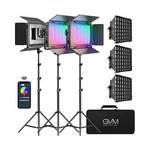 Gvm 65W Rgb Video With Softbox, 1300D Led Lighting Kit, 25000LUX/.... Fixed Price $492.16.