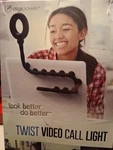 Video Call/photo Twist Light Digipower Computer Laptop Adjusts W/ Remote & Usb. Fixed Price $10.75.
