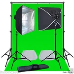 Lincostore Complete Studio Lighting Backdrop Stand Photo Kit. Fixed Price $119.00.