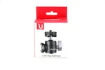Ulanzi U-60 Metal Ball Head Pan Tilt Dual Cold Shoe Tripod Vlog. Fixed Price $20.00.