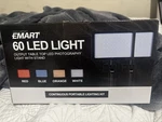 Emart EM-LTL-60 Led Continuous Portable Photography Lighting Kit 2 Pack. Fixed Price $40.00.