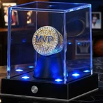 Jupdec Cordless Led Championship Display Case, Clear Acrylic Single Ring.... Fixed Price $33.41.