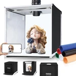 16" Light Box With 144 Leds & Backdrops For Professional Photography. Fixed Price $116.99.