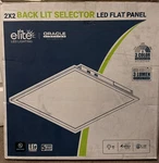 2X2 Led Flat Panel Light 2000-4000 Lumens DIM10 Mvolt 3500K 4000K 5000K Elite. Fixed Price $79.00.