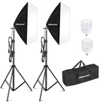 Ubeesize Softbox Photography Lighting Kit, 27 20 Continuous. Fixed Price $108.65.