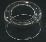 3" Diameter Protective Glass Dome For Studio Strobe - Model Light Used E16C. Fixed Price $21.95.