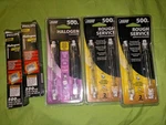 Variety Packs Of Halogen 500 W Light Bulbs 8 Total Philips And Feit Electric. Fixed Price $22.00.