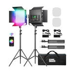 Pixel K80 Photography Lighting With App Control, 2600K-10000K Cri 97+ Rgb Led.... Fixed Price $407.29.