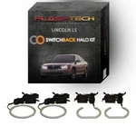 White Angel Eye Led Halo Ring Kit For 2000-2002 Lincoln Ls Headlights. Fixed Price $104.30.
