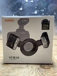 Godox Two Kit Macro Flash Led Lights Wireless System 12W MF12-K2. Fixed Price $237.49.