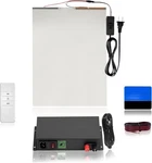 Window Privacy Film Kit 1 Smart Box 50-300W Transformer Remote Wires. Fixed Price $255.00.