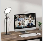 Litones F-616 Desk Ring Light W/ Stand 30 Modes Cri 97.8 Usb Video Call. Fixed Price $29.95.