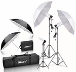 Umbrella Lighting Kit 200/700W Soft For Photo Video Podcast Studio. Fixed Price $66.99.