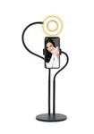 Merkury Desktop Selfie Studio Vlogging Ring Light Phone Holder With Remote.. Fixed Price $16.99.
