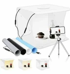 Upgrade Emart 14" 16" Photography Top Light Box 104 Led Portable Phot.... Fixed Price $27.99.