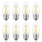 Aielit B11 Vintage E26 Led Candelabra Bulb 2W (25W Equiv.) Warm White Dimmable 8. Fixed Price $44.22.