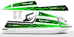 Kawasaki Js 550 Sx Jetski Graphic Set / Kit Decal Stickers. Fixed Price $160.00.