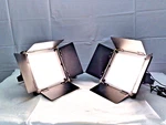 Bescor AL-576K Led Studio 2-LIGHT Kit With Carry Case And Filters. Fixed Price $399.99.