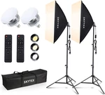 Lighting KIT(2PACK), 20X28IN 85W 2700-6400K E27 Led Bulb Cont. Fixed Price $120.99.