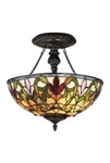 Fine Art Lighting Florence Semi-flush Mount Tiffany Ceiling Lamp JS1438 2 Lights. Fixed Price $276.50.