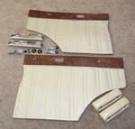 1974-1977 Dodge Van B100 B200 B300 Door Panels Armrests Tan Woodgrain Pair. Fixed Price $355.55.