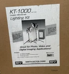 Vintage Smith Victor KT-1000 Photo Video Lighting Kit W Boxes Stands Bulbs. Fixed Price $49.99.