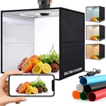Benoison Light Box Photography - 16"X16"X12" Portable Shooting 16"X16", Black. Fixed Price $37.79.
