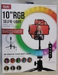 Itek 10 Rgb Selfie-light Ring With Phone Holder. Fixed Price $9.99.
