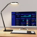 Led Desk Lamp Dimmable 3 Color 10 Brightness Memory Timer Litones Home Office. Fixed Price $124.99.