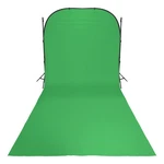 Glow Super Collapsible Background - 8 X 16' (chroma Green). Fixed Price $97.56.