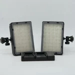 Neewer Led CN-160 Dimmable Ultra Panel Video Light 2PCS Tested. Fixed Price $29.95.
