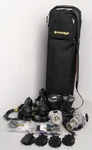 Dedolight Lighting Kit With 5 Fixtures Multiple Accessories & Case Needs 3 Bulbs. Fixed Price $1299.99.