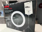 Sunpak Premium Series 18 Bi-color Ring Light Kit With Boya Wireless Microphone. Fixed Price $55.00.