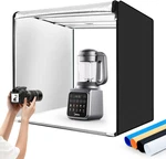 32" Studio Box With 100 Led Lights & 4 Backdrops For Product Photogr. Fixed Price $156.99.