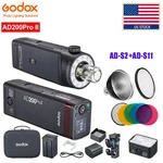 Us Godox AD200PRO Ii 2.4G Ttl Hss Outdoor FLASH+AD-S2 Reflector S11 Color Filter. Fixed Price $339.00.