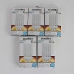 Lot Of Sunlite Compact Fluorescent Linear Quad Tube 4-PIN Base Bulbs FML27/65K. Fixed Price $25.00.