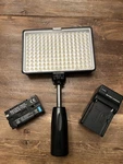 Samtian TL-160S Led Photo & Video Light On-camera Handheld Working!. Fixed Price $64.99.