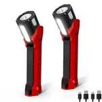 Rechargeable Work Light, 1200 Lumens Led Lights With 160 Swivel Head, M.... Fixed Price $55.80.