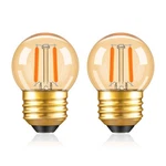 G40 Led Watt Light Bulbs Warm Glow E26 Amber 1W 10 Bulb,low Lu.... Fixed Price $16.45.
