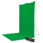 Westcott 8X13' X-drop Pro Wrinkle-resistant Backdrop Kit With Stand, Chroma-key. Fixed Price $219.90.