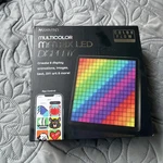 Merkury Innovations Pixel Display Bluetooth Matrix Led 6.5" Multicolor New. Fixed Price $17.99.