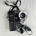 Vintage Capro RL80 Ring Light - Box, Charger & Adapter Tested Works. Fixed Price $19.88.